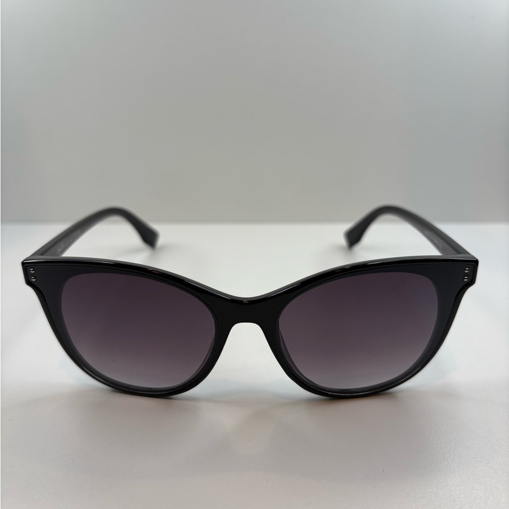 NANETTE LEOPRE SUNGLASSES HHNN0214-R NN313 OX BLACK SUNGLASSES - Picture 2 of 15